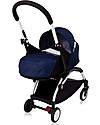 Textile Set for BABYZEN Pram YOYO, 0+ months, Air France Blue  (frame not included)
