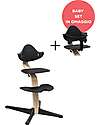 Evolutive Chair Nomi - Black - Natural - Baby Set for FREE!