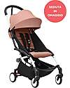 YOYO3 Stroller White Frame and Ginger Seat for Free - From 6 Months
