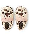 Soft Sole Shoe - Mooley Cow - White Swan and Black Coffee - the Next Best thing After Bare Feet!