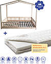 Evi 4-in-1 Evolutionary Montessori Bed - All Inclusive 200x90cm + Evi Removable Mattress - Anti-mite and Hypoallergenic - 200x90x14cm Evi 4-in-1 Evolutionary Montessori Bed - All Inclusive 200x90cm + Evi Removable Mattress - Anti-mite and Hypoallergenic - 200x90x14cm