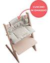 Beech Wood Tripp Trapp High Chair Serene Pink + Star Silver Cushion For Free! Beech Wood Tripp Trapp High Chair Serene Pink + Star Silver Cushion For Free!