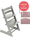 Beech Wood Tripp Trapp High Chair Glacier Green + Mauve Cushion For Free! Beech Wood Tripp Trapp High Chair Glacier Green + Mauve Cushion For Free!