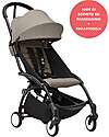Offer YOYO3 Stroller Black Frame and Black 6+ Seat - With Raincover Offer YOYO3 Stroller Black Frame and Black 6+ Seat - With Raincover