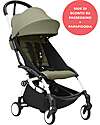 Offer YOYO3 Stroller Black Frame and Olive Seat - Raincover Included