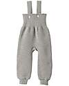 Knitted Trousers - Grigio - 100% GOTS Certified Organic Merino Wool