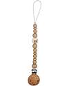 Silicone Pacifier Clip - Teether - Beige - Sheep Collection