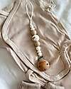 New Born Silicone Pacifier Clip - Teether - White - Sheep Collection