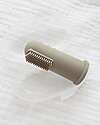 Baby toothbrush - Food grade silicone - Dark Sage Green