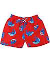 Swim Shorts - Breathable Fabric - Sherman the Shark - UPF 50+