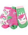 Grip+Easy Antislip Socks 3 Pack - Unity the Unicorn - 0-24 months