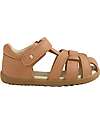 Step Up Skip Twist Sandals - Sandstorm - Premium Leather - First Steps