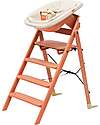 KLAPP High Chair + Newborn Set - Terracotta - 100% Recycled Materials