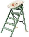 KLAPP High Chair + Newborn Set - Mineral Green - 100% Recycled Materials