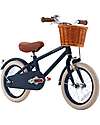 Classic Vintage Bicycle 14" - Navyblue - from 3 to 6 years - Removable Training Wheels