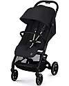 Beezy Stroller - Magic Black - Black Frame - The Most Compact