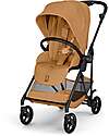 Melio Carbon Stroller - Cinnamon Yellow - Ultra-Lightweight with Carbon Frame