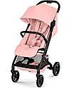 Beezy Stroller - Candy Pink - Black Frame - The Most Compact