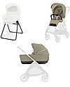 Electa System Duo - Hangar Beige - All Season Seat + Open Up Cot