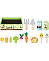 Wooden Toy - My Garden - 14 Pieces - 21 x 17 x 7.5 cm - 3+ Years