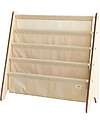 Montessori Book Rack - Beige - Recycled Polyester - 61 x 63 x 25,4 cm