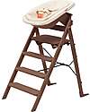 KLAPP High Chair + Newborn Set - Moka Brown - 100% Recycled Materials