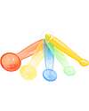 Translucent Measuring Spoons - Rainbow - 5 Pieces - 12m+
