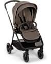 Triv Next Stroller - Chestnut - Black Frame - Ideal for Travel and the City