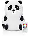 Silicone Panda Lamp - Black and White - Remote Control