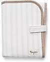 Foldable Travel Changing Mat - Stripes Beige - Firenze Travel Collection