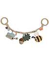 Pram Toy - Tiny Trails - Sand - 44 x 9,5 cm - 0+