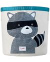 Storage Bin - Raccoon - 100% Cotton