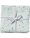 2-Pack Swaddles Dreamy Dots, Blue - 120x120 cm - 100% cotton