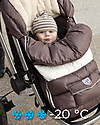 7AMenfant Baby Shield Stroller Sack  - Marron Glacé Adjustable Covers Footmuffs