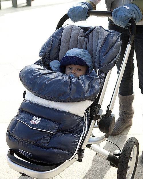7AMenfant Baby Shield Stroller Sack  - Midnight Blue Adjustable Covers Footmuffs