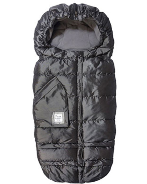 7AMenfant Blanket 212 Evolution® Adaptable Foot Muff - Metallic Charcoal - 0 to 4 years! Footmuffs