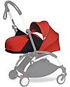 Textile Set for BABYZEN Pram YOYO - 0+ months - Red (frame and raincover not included)