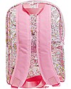 A Little Lovely Company Backpack: Glitter - Transparent/Pink Kindergarten Backpacks