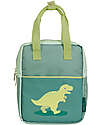 A Little Lovely Company Backpack with Handles - Dinosaur - 21 x 26 x 10 cm Kindergarten Backpacks