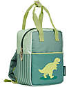 A Little Lovely Company Backpack with Handles - Dinosaur - 21 x 26 x 10 cm Kindergarten Backpacks