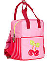 A Little Lovely Company Backpack with Handles - Happy Cherries - 21 x 26 x 10 cm Kindergarten Backpacks