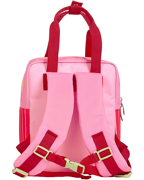 A Little Lovely Company Backpack with Handles - Happy Cherries - 21 x 26 x 10 cm Kindergarten Backpacks
