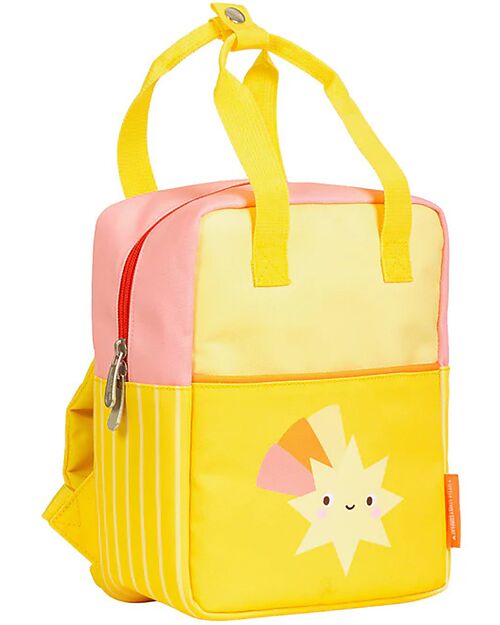 A Little Lovely Company Backpack with Handles - Shooting Stars - 21 x 26 x 10 cm Kindergarten Backpacks