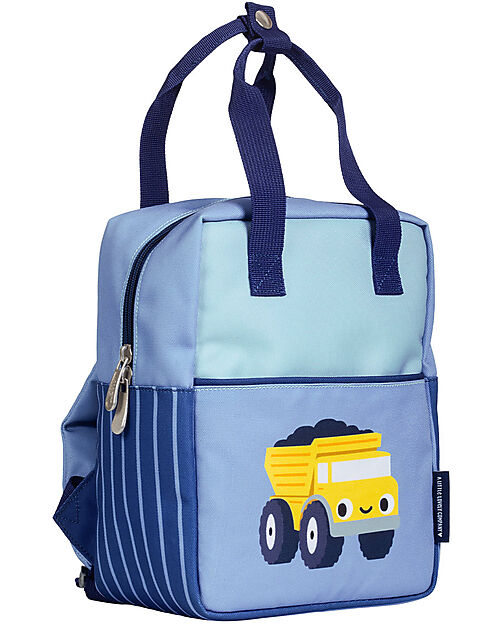 A Little Lovely Company Backpack with Handles - Tractor - 21 x 26 x 10 cm Kindergarten Backpacks