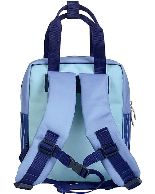A Little Lovely Company Backpack with Handles - Tractor - 21 x 26 x 10 cm Kindergarten Backpacks