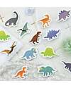 A Little Lovely Company Bath Sticker Toys - Dinosaurus - with Storage Bag Bath Toys