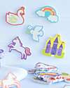 A Little Lovely Company Bath Sticker Toys - Unicorn Dreams - with Storage Bag Bath Toys