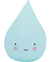 A Little Lovely Company Bath Toy, Raindrop - Light Blue Bath Toys