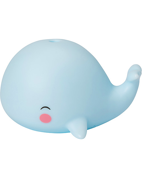 A Little Lovely Company Bath Toy, Whale - Light Blue Bath Toys