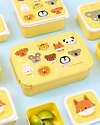 A Little Lovely Company Bento Lunch Box - Animal Friends - Removable Compartments Snack Boxes